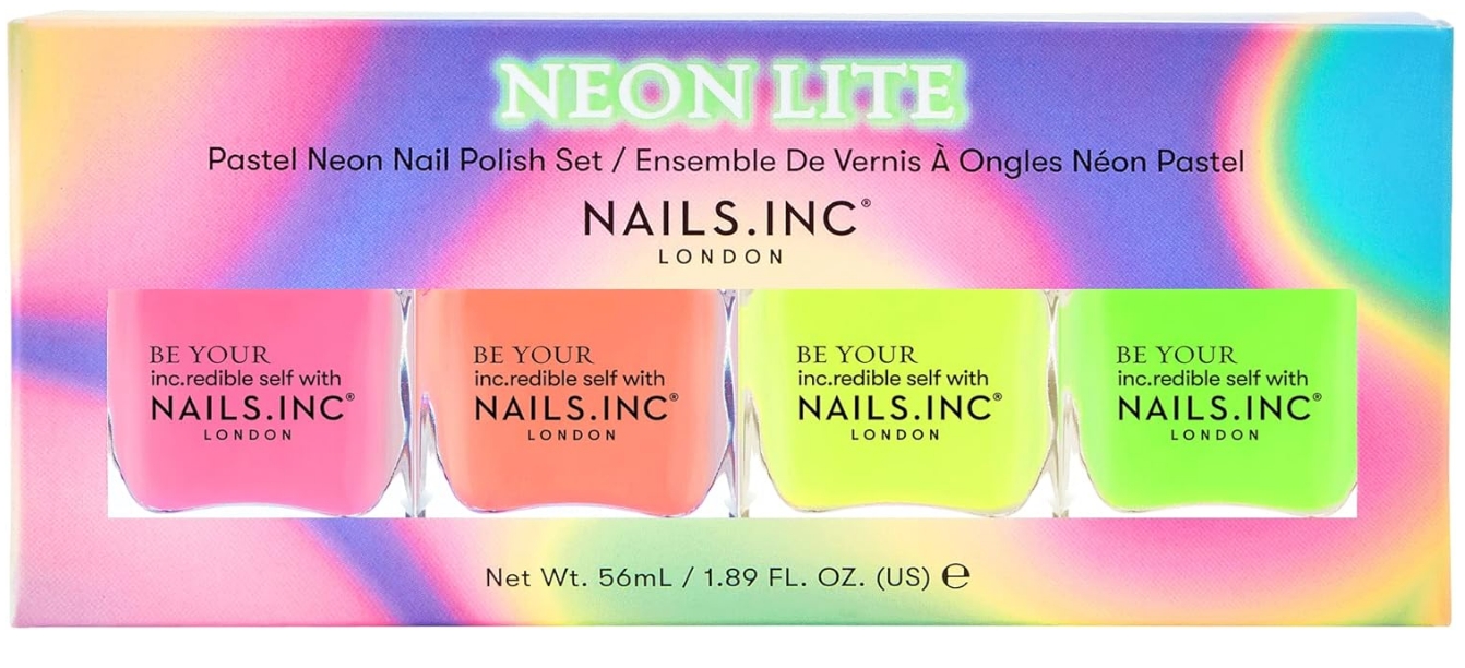 Nails.INC Neon Lite Nail Polish Set