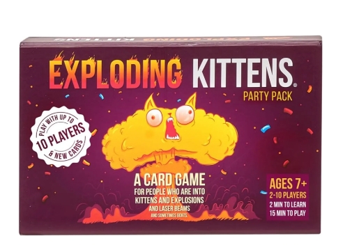 Exploding Kittens Party Pack - Card Game